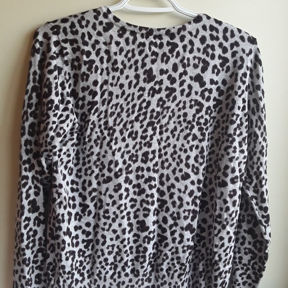 Leopard print Cardigan, S/ 8(6-8) - Picture 7 of 16